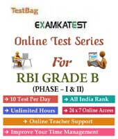 rbi grade b online test series 